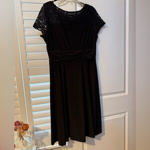 NWOT - Black Lace Top Dress - never worn